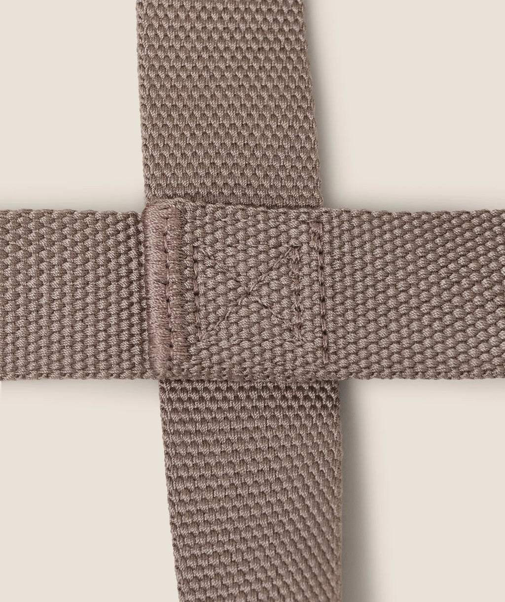 Gymshark Figure 8 Lifting Straps Lifestyle Brown