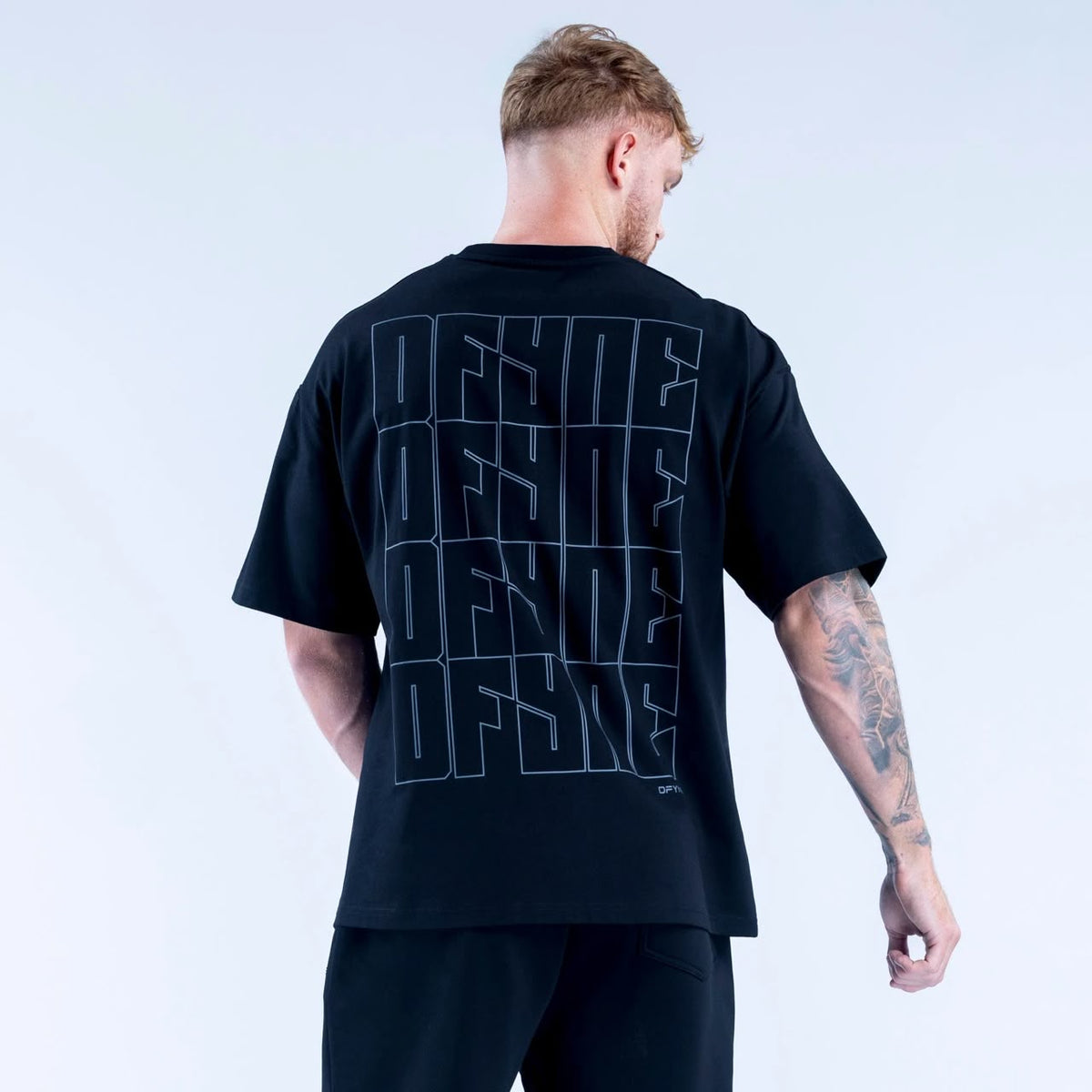 DFYNE Recharge Graphic T-Shirt Black