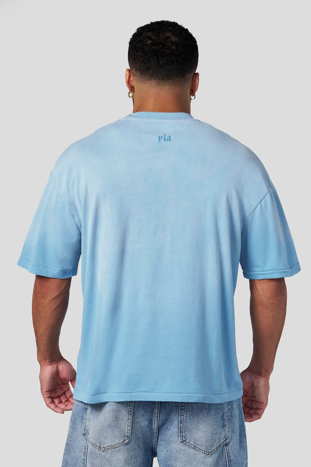 YoungLA Summer Soft Tee Light Blue Wash