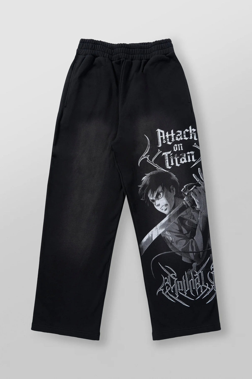 AOT x YLA Baggy Joggers “Eren Sword”