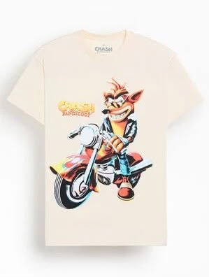 Crash Bandicoot Bike T-Shirt