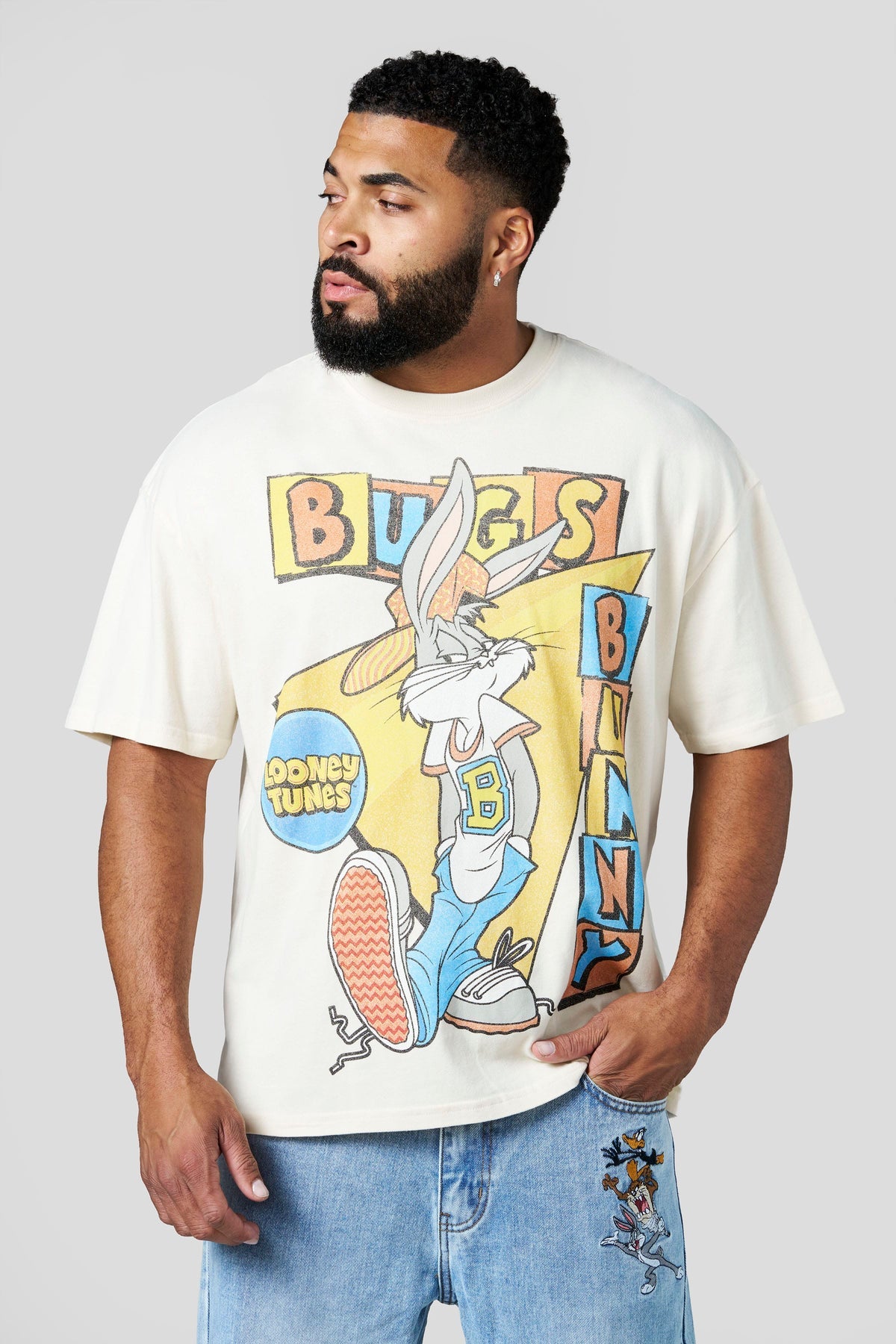YoungLA Looney Tunes Vintage Tee Retro Bugs