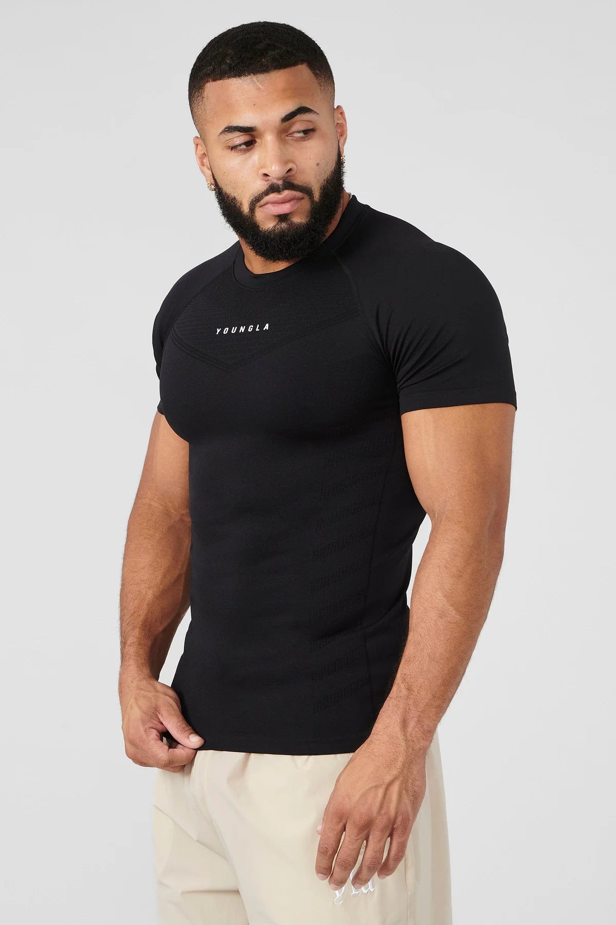 YoungLA SuperVillain Compression Tees black