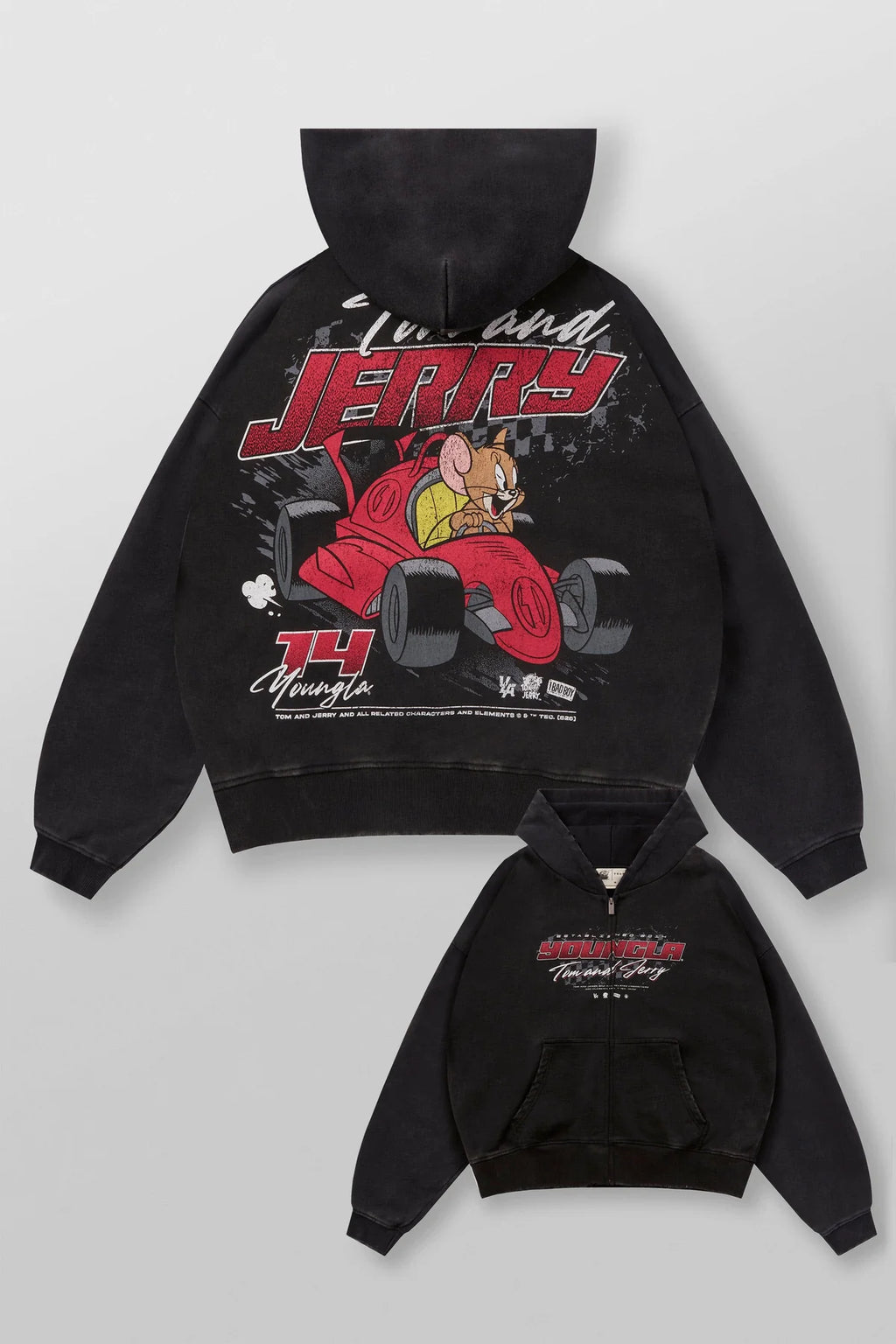 Young LA Tom & Jerry Zip-up “Jerry Kart”