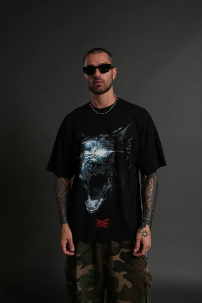 DarcSport CHROME WOLF "PREMIUM" OVERSIZED TEE