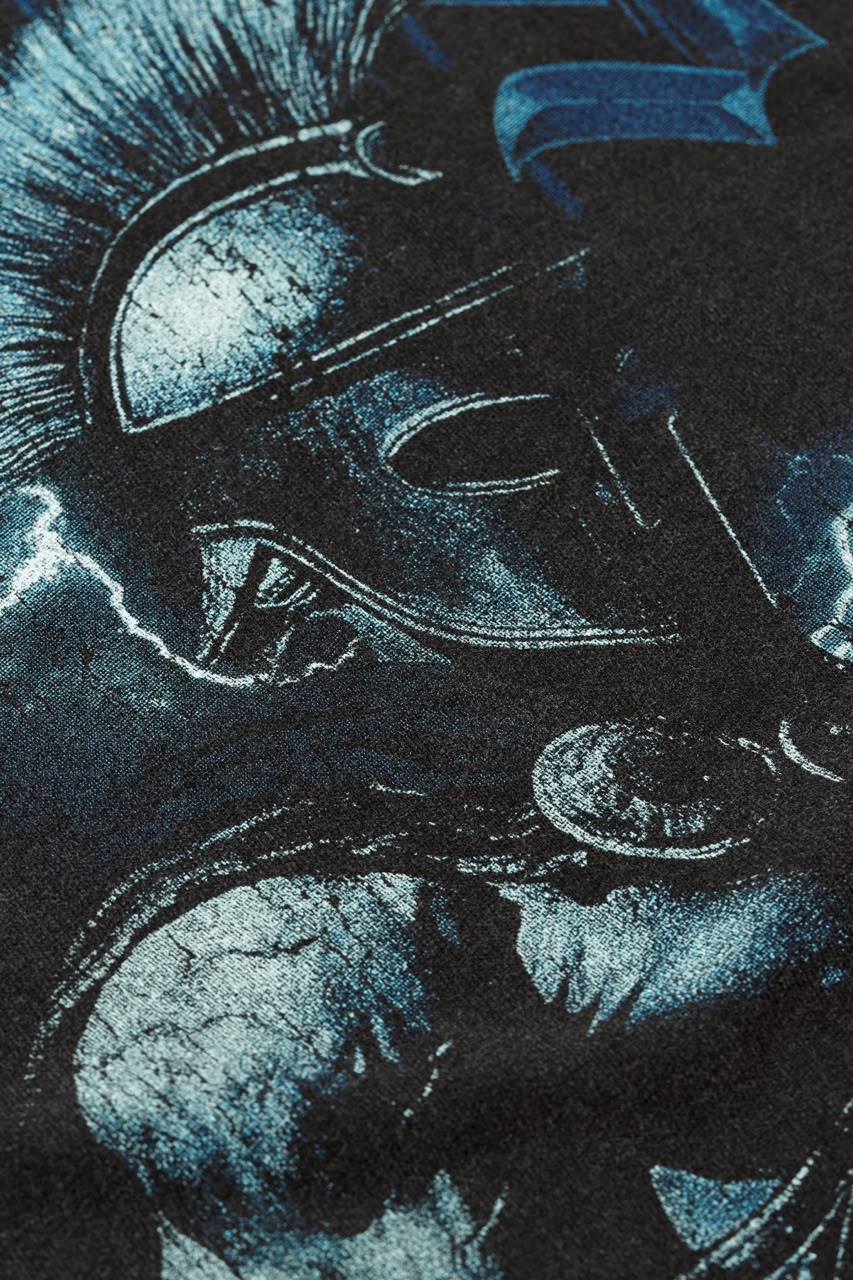 YLA x Axel - Spartan Tees Black/Blue