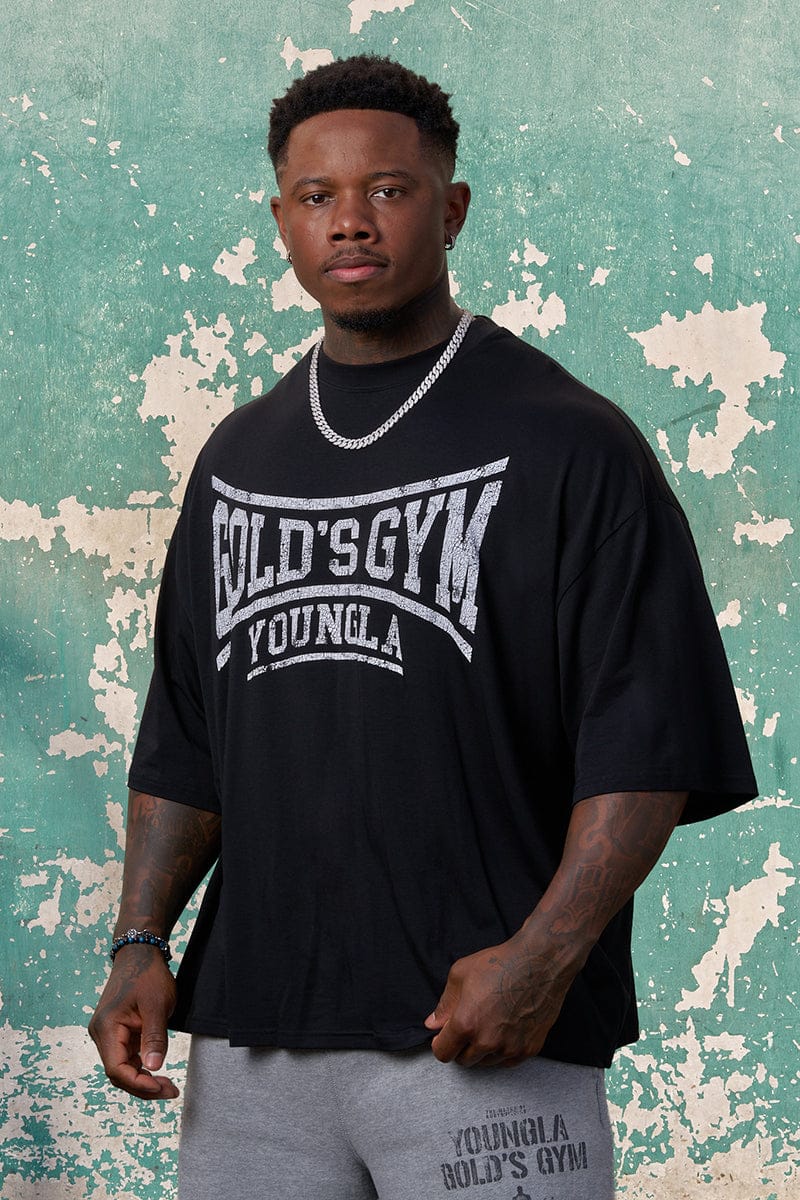 YoungLA Golds Iron Legacy Huge Tee Black