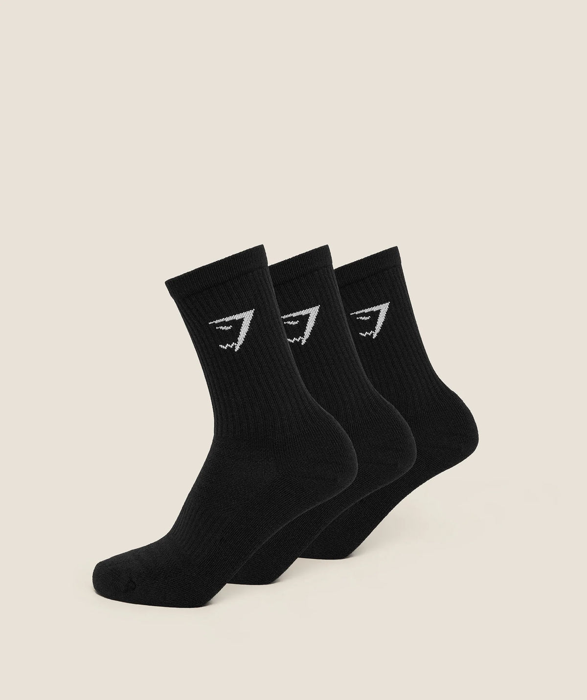 Gymshark Crew Socks Black