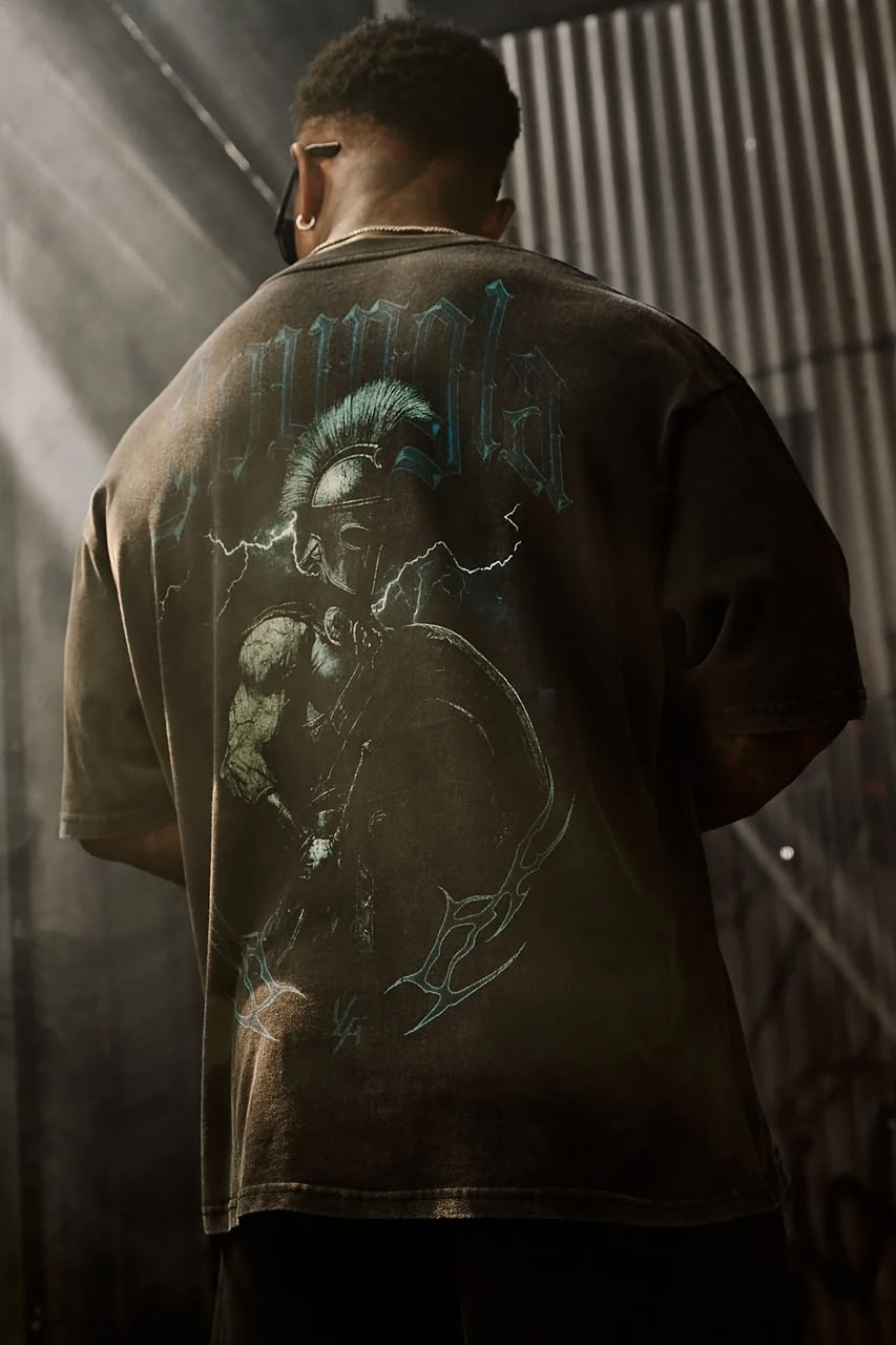YLA x Axel - Spartan Tees Black/Blue