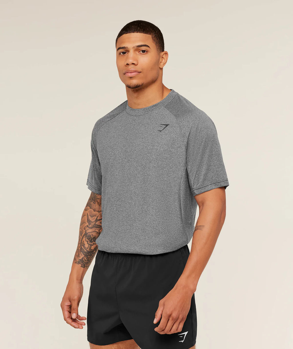 Gymshark Weekend T-Shirt Black/Grey