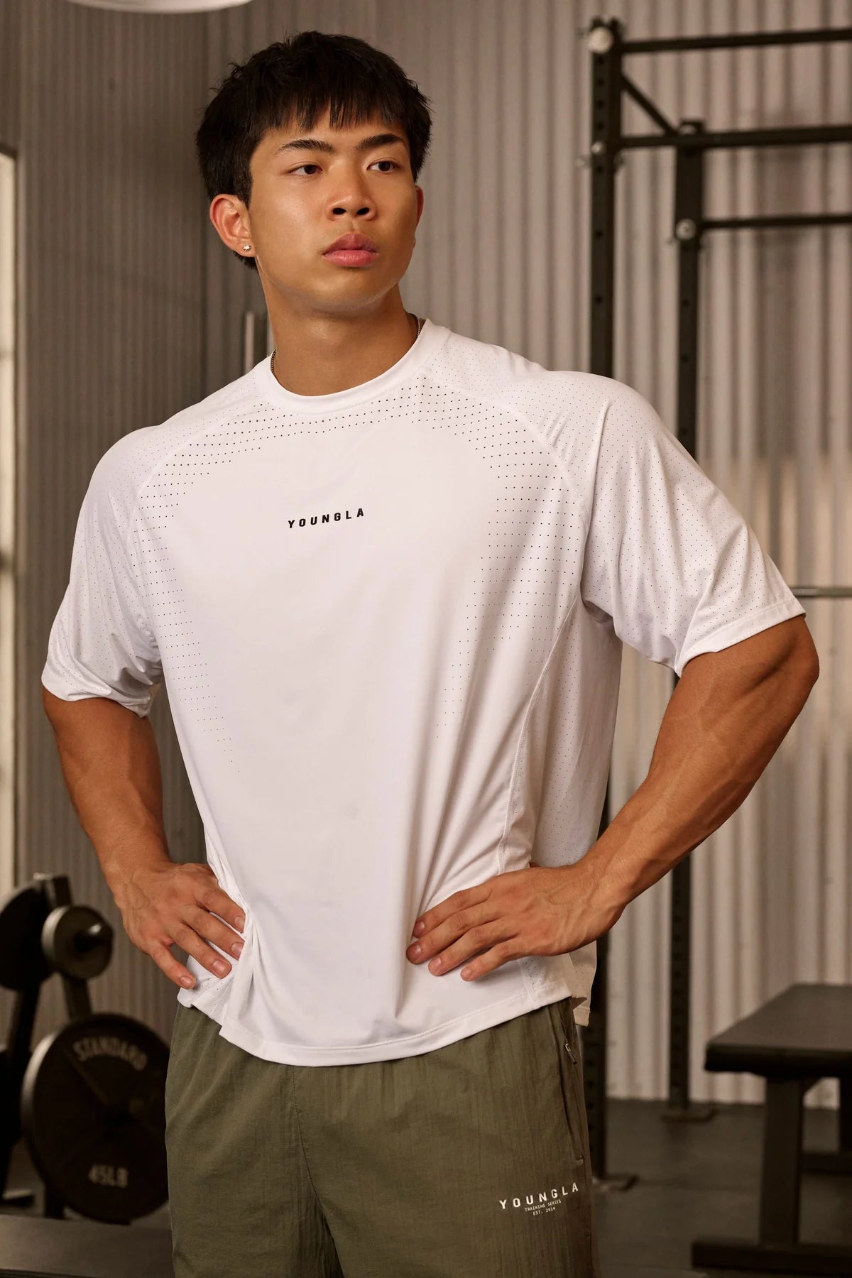 YoungLA Motion Training Tees White