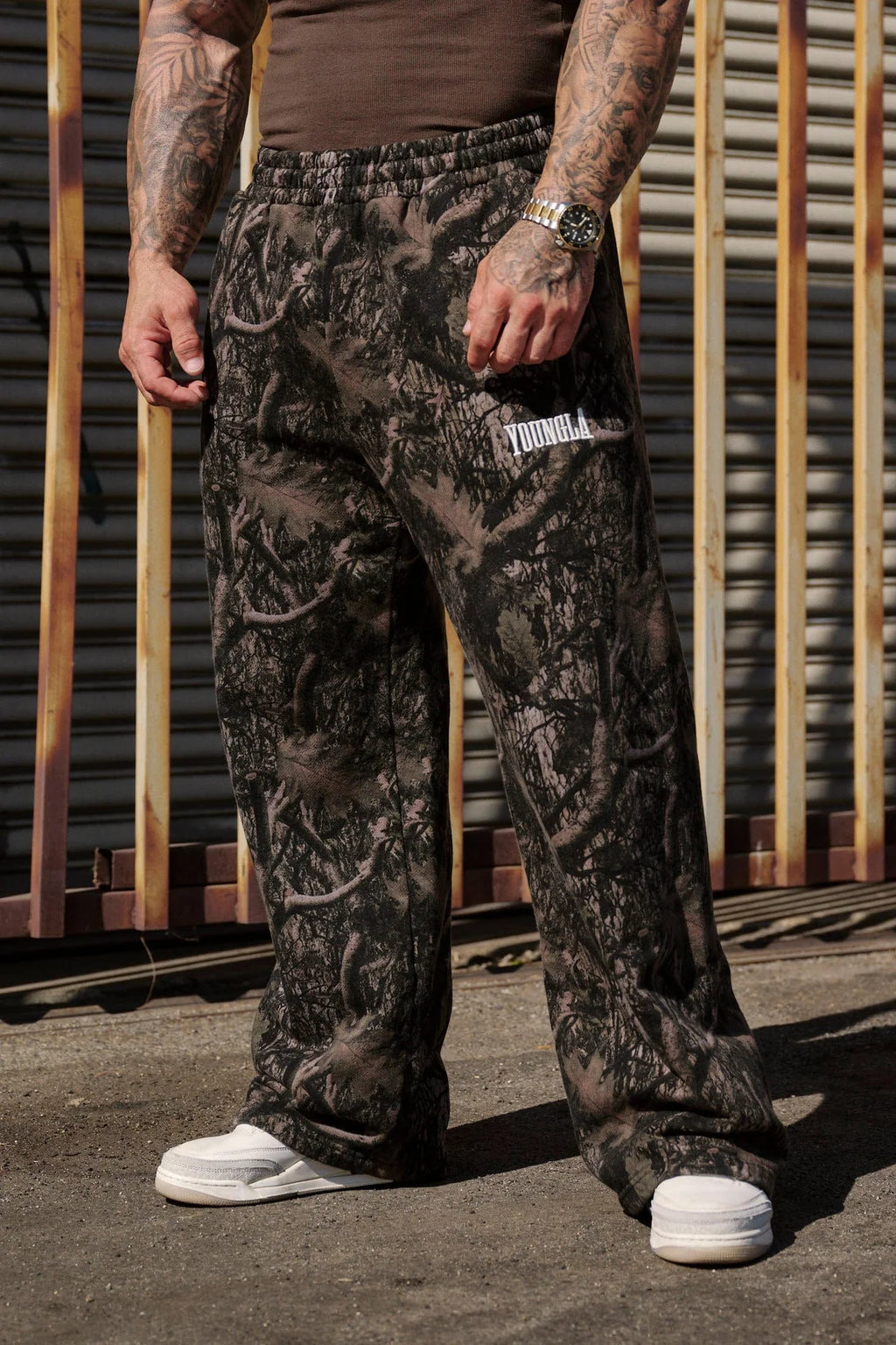Tree Camo Baggy Sweats Dark Tree Camo