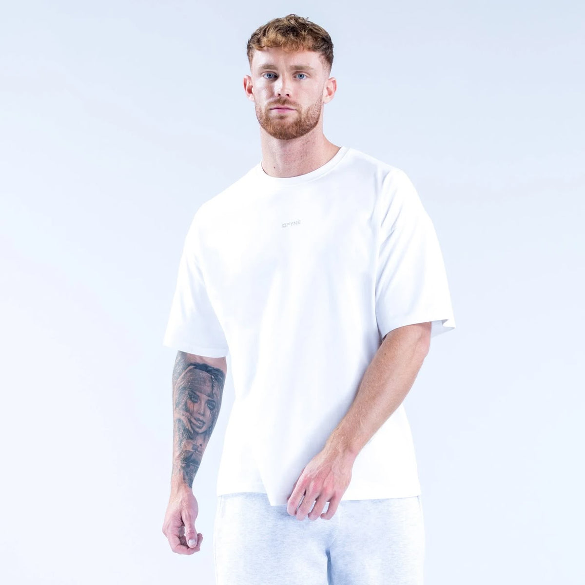 DFYNE Recharge Graphic T-Shirt White
