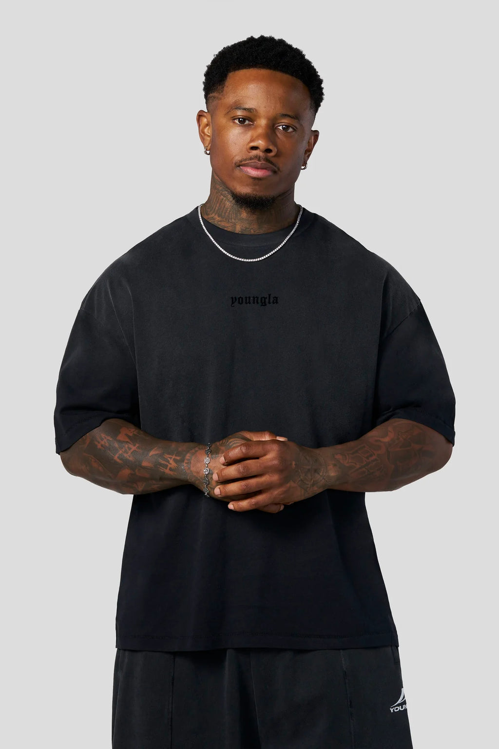 YoungLA Summer Soft Tee Black Wash