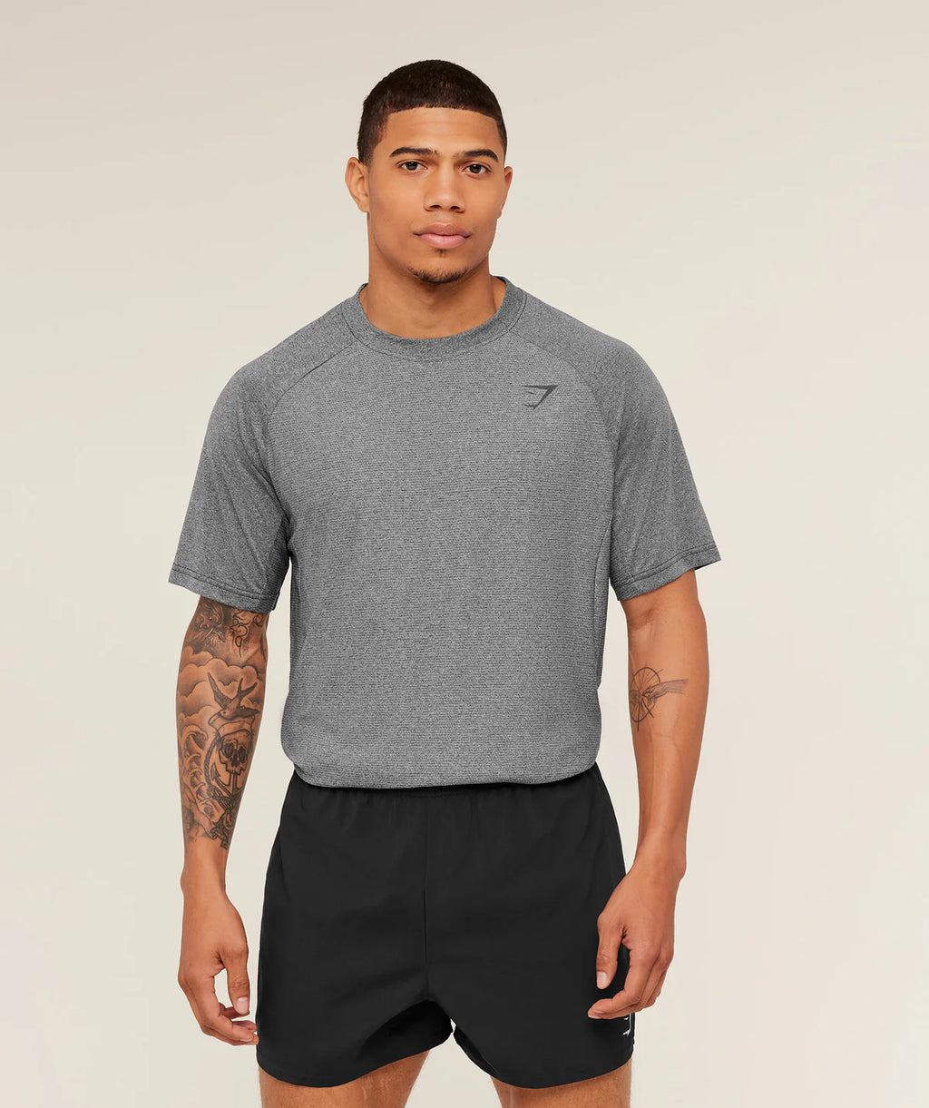 Gymshark Weekend T-Shirt Black/Grey