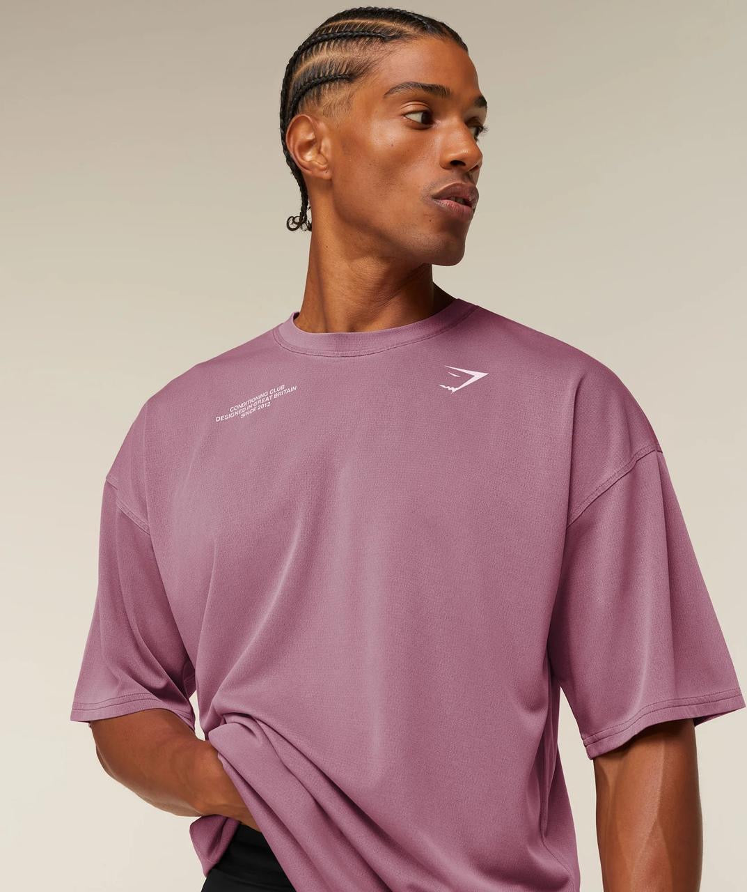 Gymshark Conditioning Club Washed T-Shirt Strenght Pink