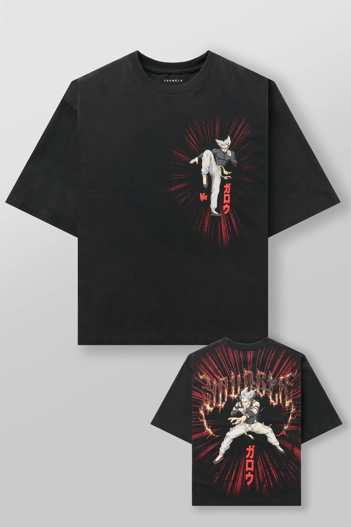 YoungLA One Punch Man Tee “Hero Hunter”