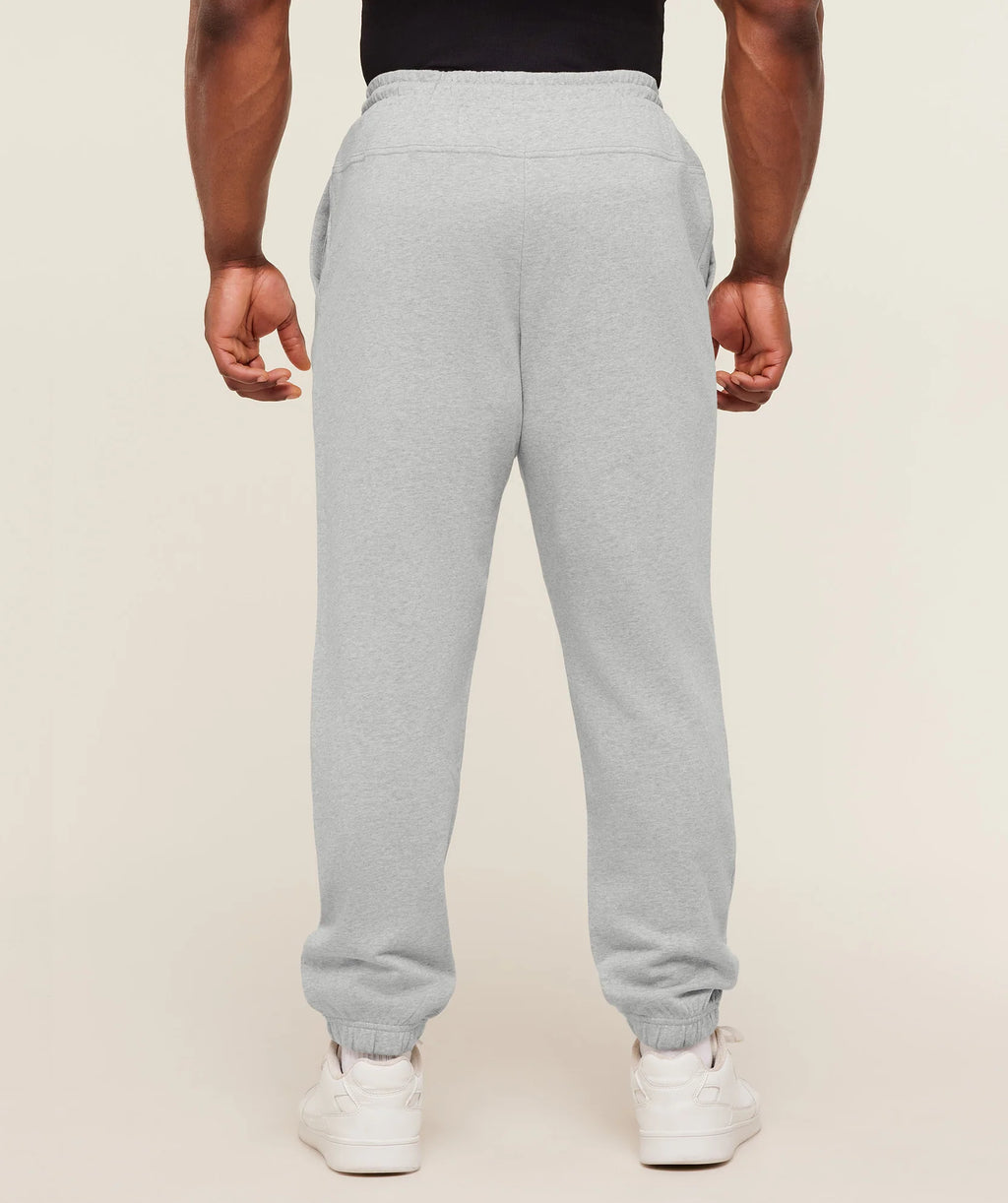 Gymshark Global Lifting Graphic Pants Light Grey Core Merl