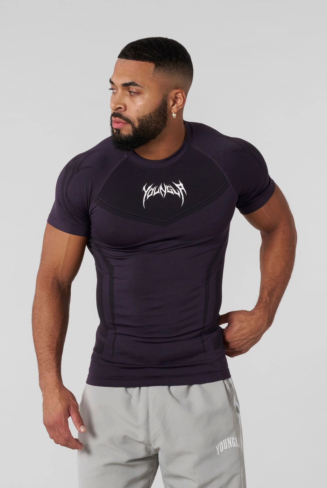 Warrior Compression Tees Purple