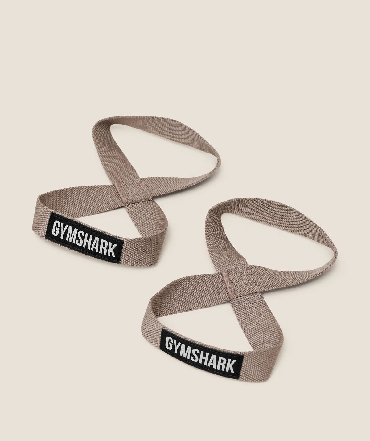 Gymshark Figure 8 Lifting Straps Lifestyle Brown