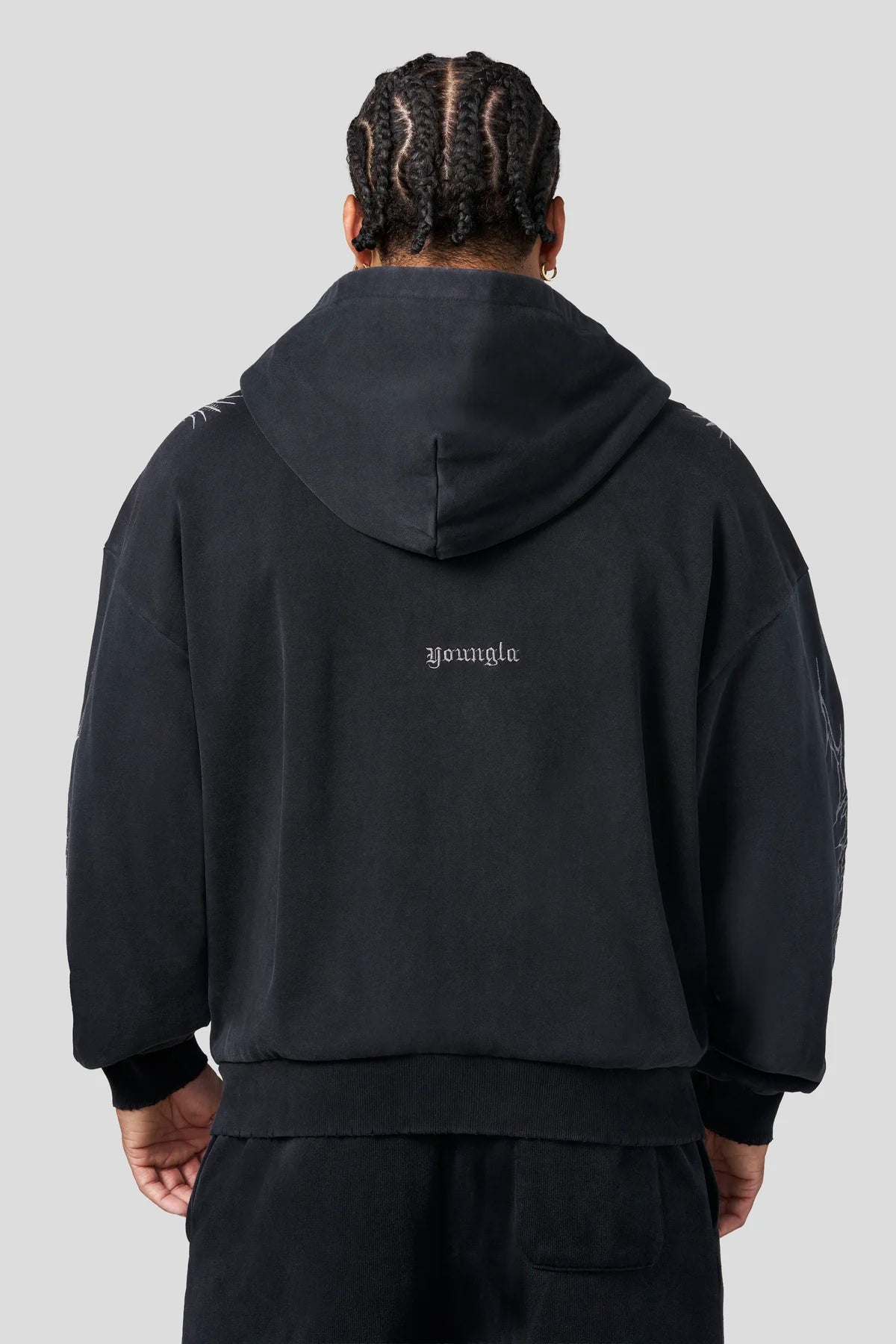 YoungLA Vengeance Zip-Ups Black Wash