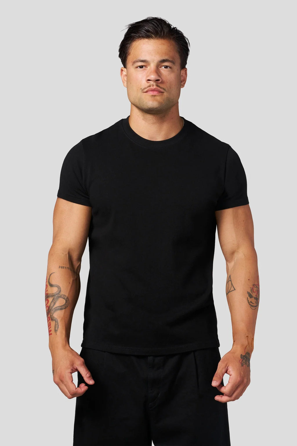 YoungLA Muscle Tees Black
