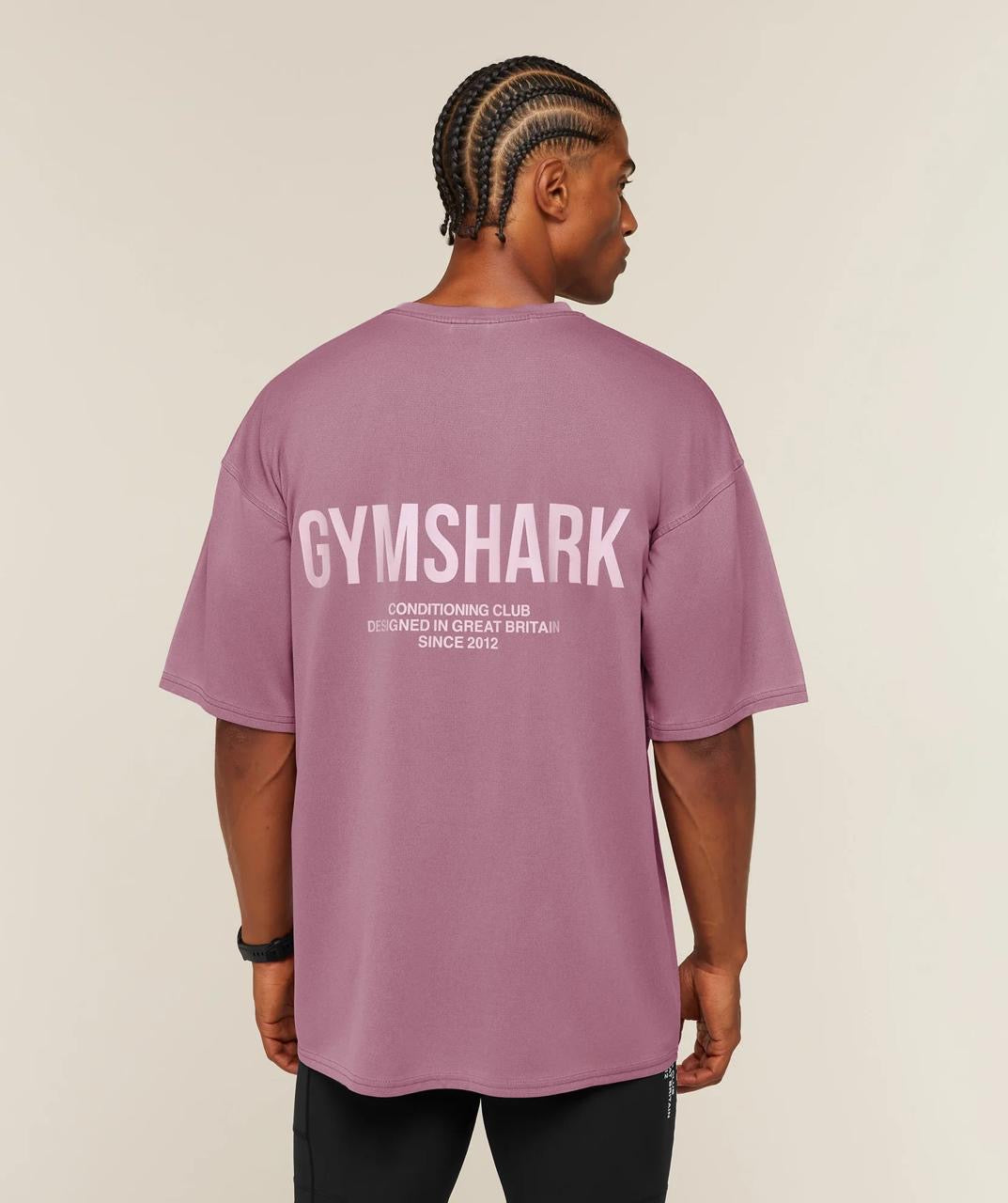 Gymshark Conditioning Club Washed T-Shirt Strenght Pink
