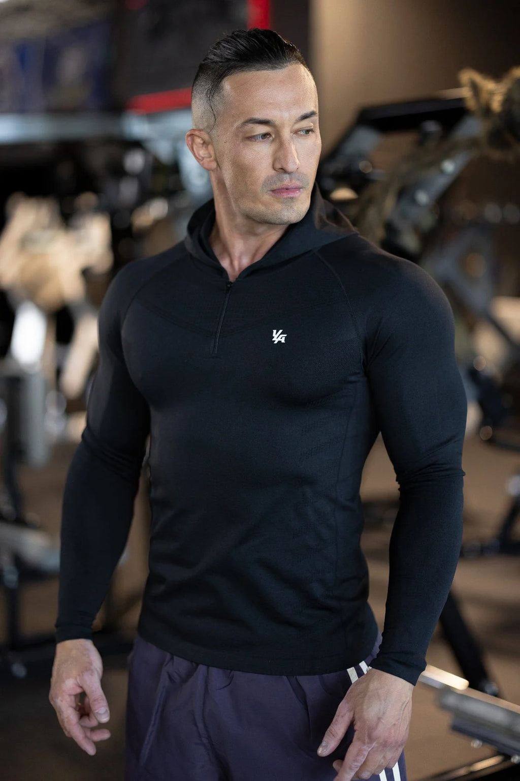 YoungLA SuperVillain Compression Hoodies Black