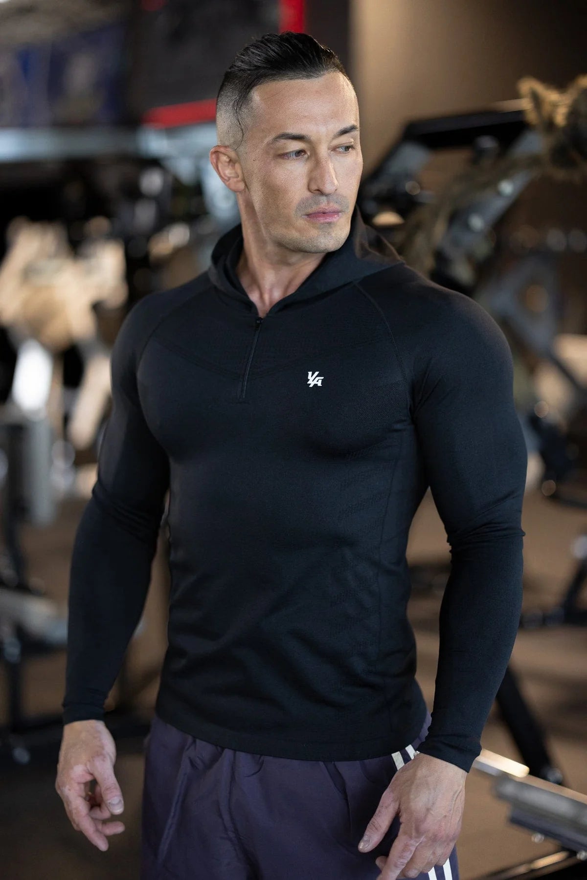 YoungLA SuperVillain Compression Hoodies Black