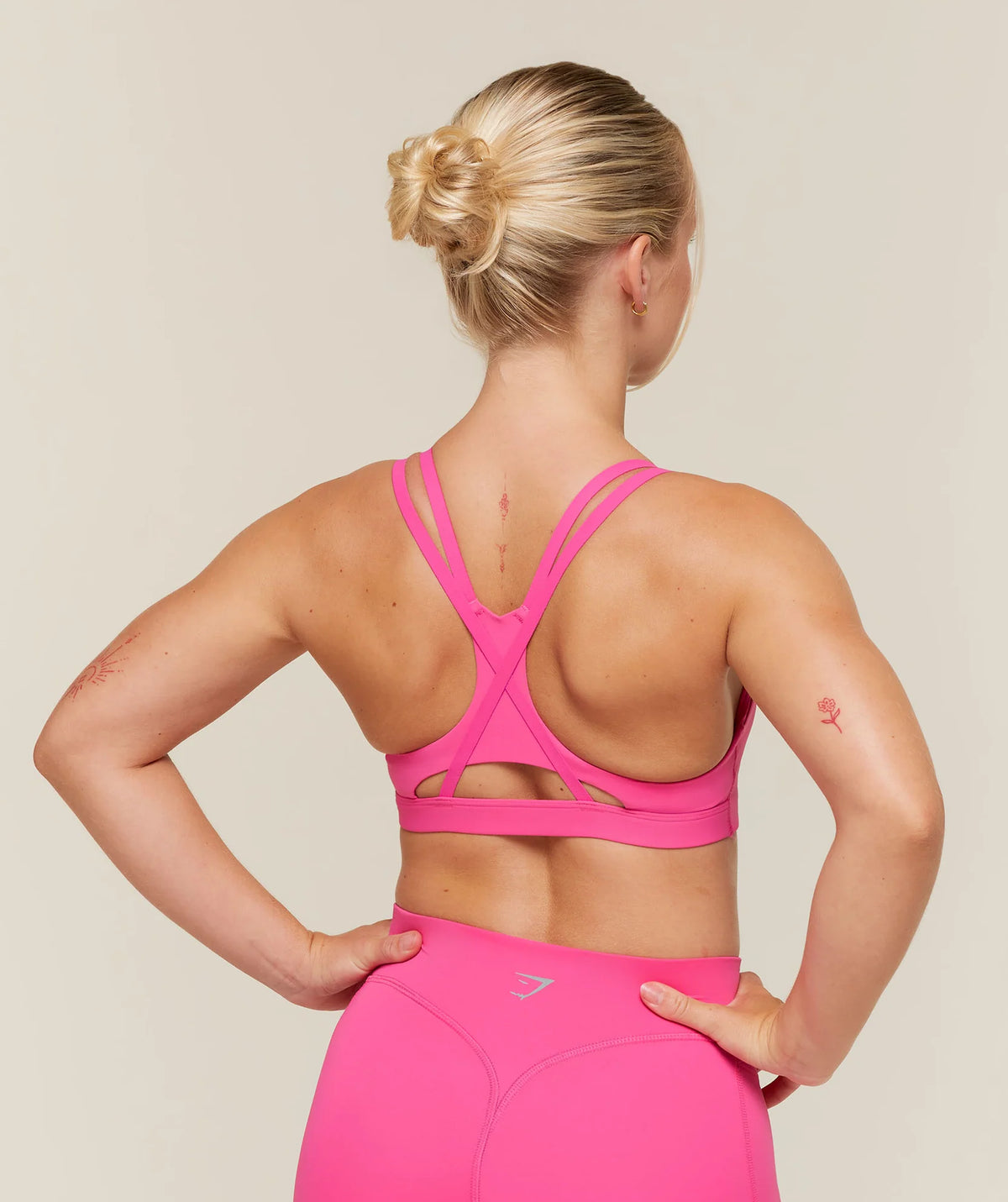 Gymshark Hybrid Sports Bra Energy Pink