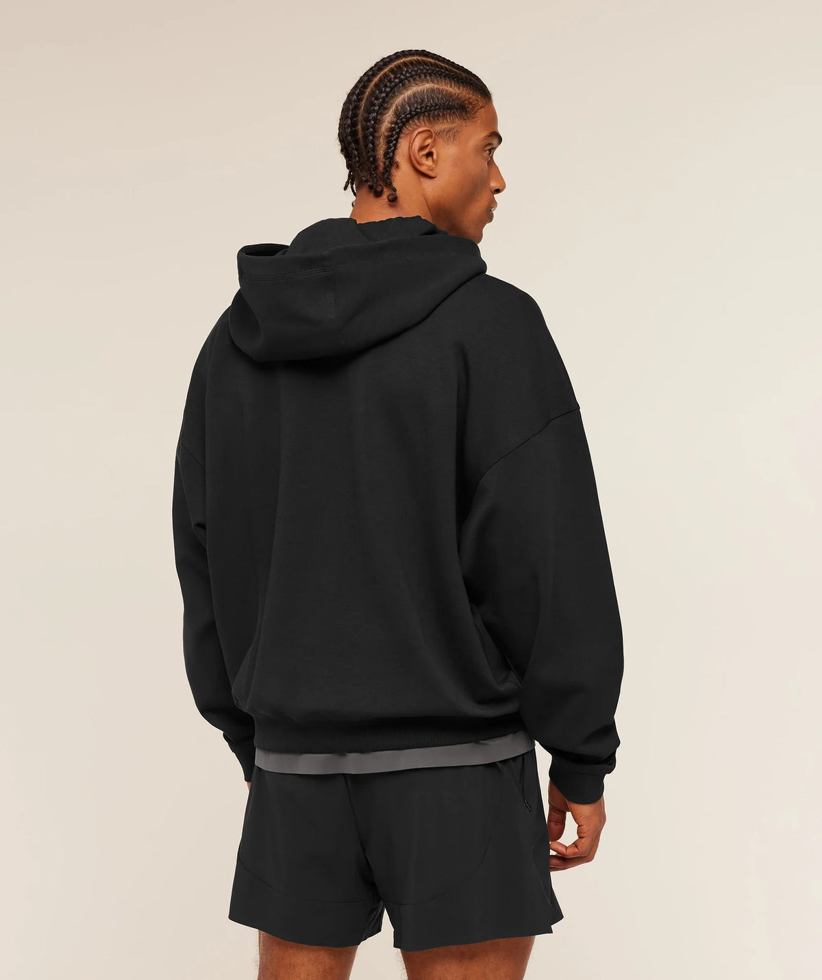 Gymshark Lightweight Zip Through Hoodie Black