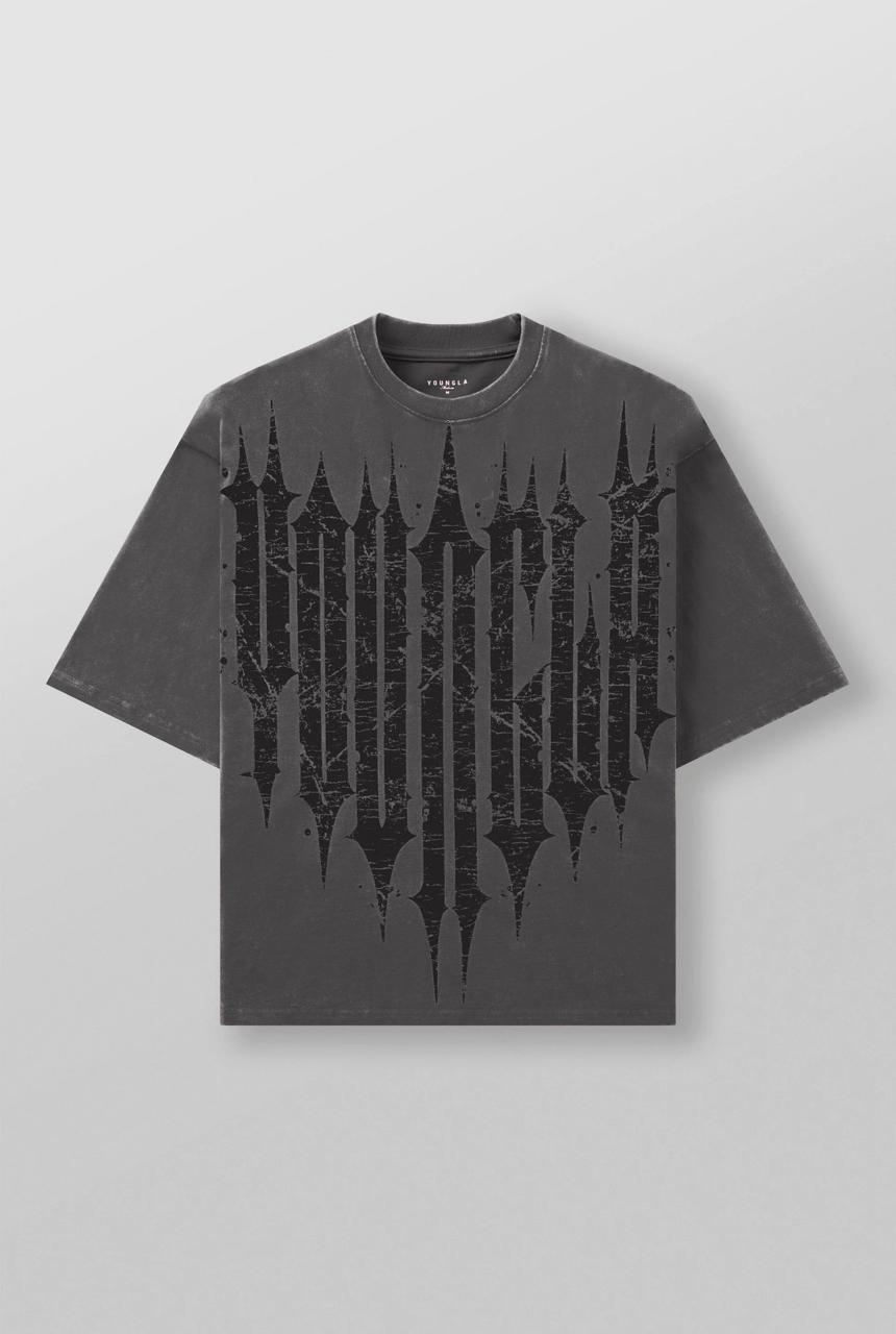 Revenge Tees Spring ‘25/ Grey Wash / Large de hombre
