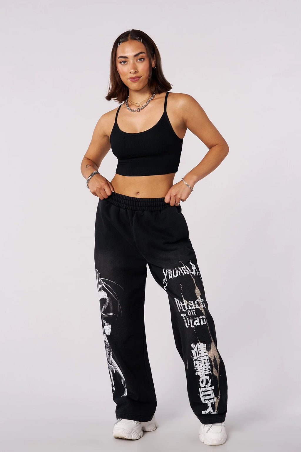 AOT x YLA Baggy Joggers “Eren Yeager”