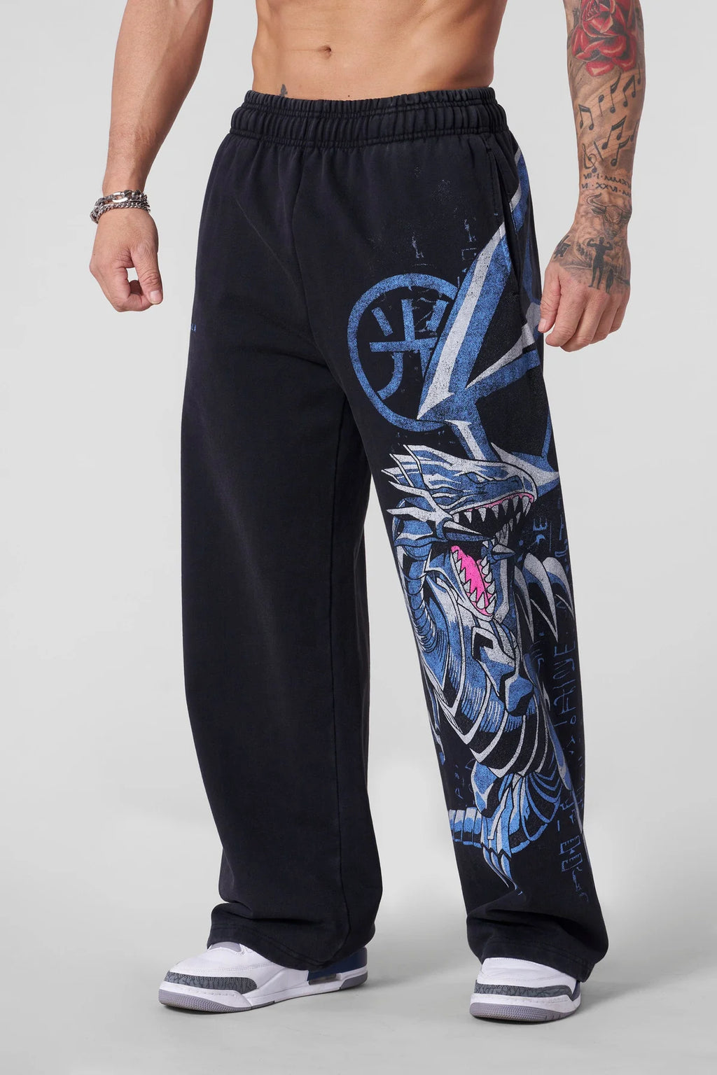 Young LA Yu-Gi-Oh! Sweats “Winged Blue Eyes”