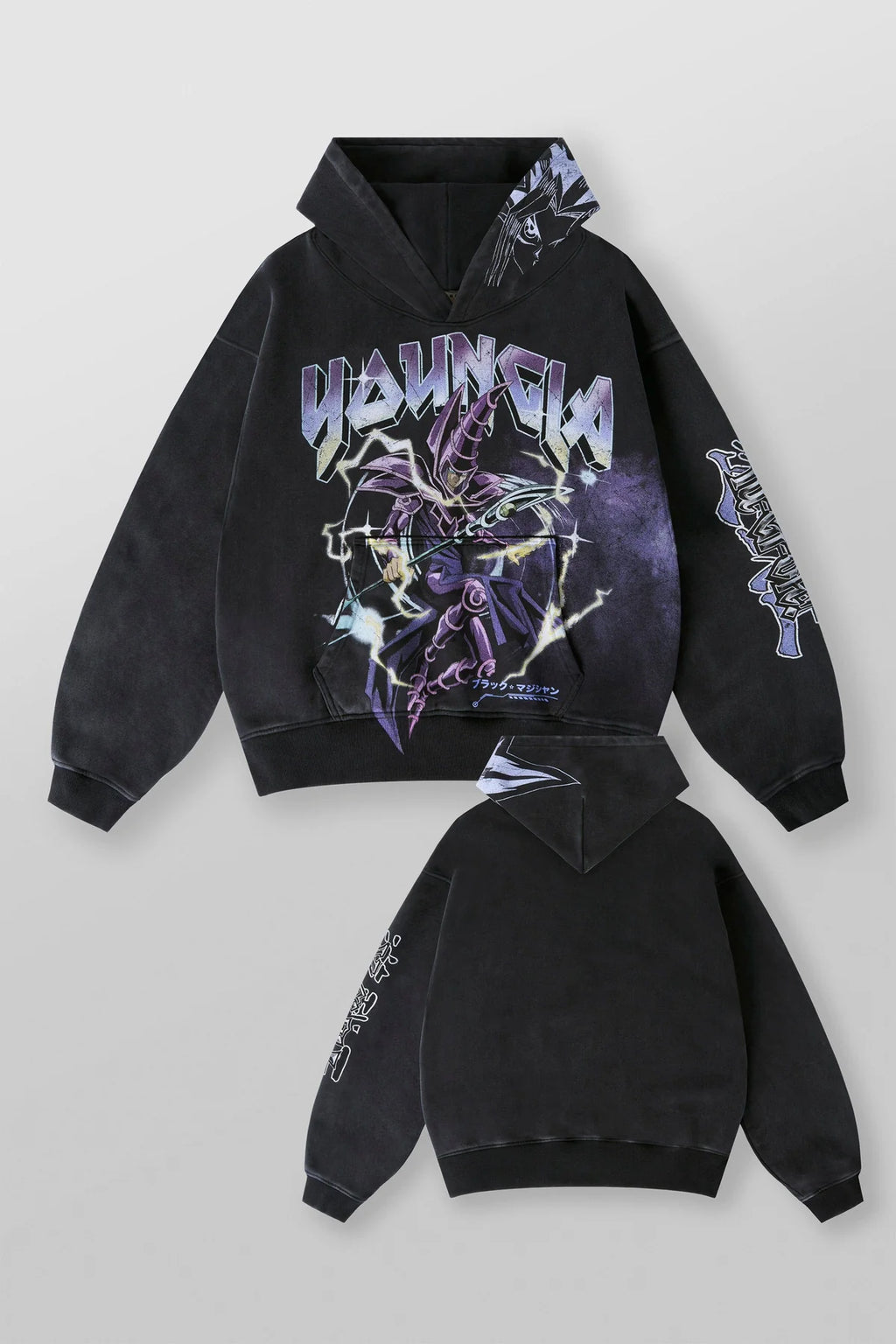 Young LA Yu-Gi-Oh! Hoodie “Dark Magician”