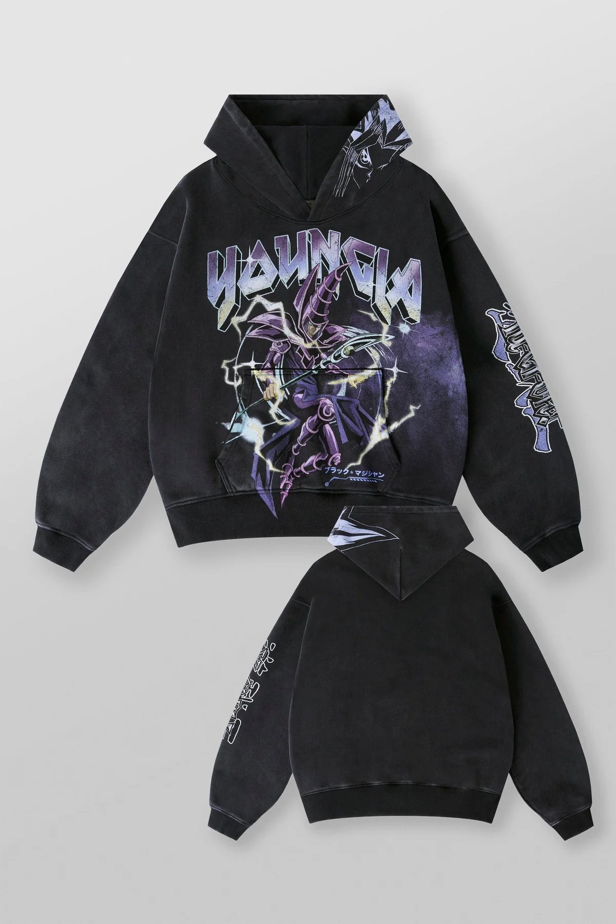 Young LA Yu-Gi-Oh! Hoodie “Dark Magician”