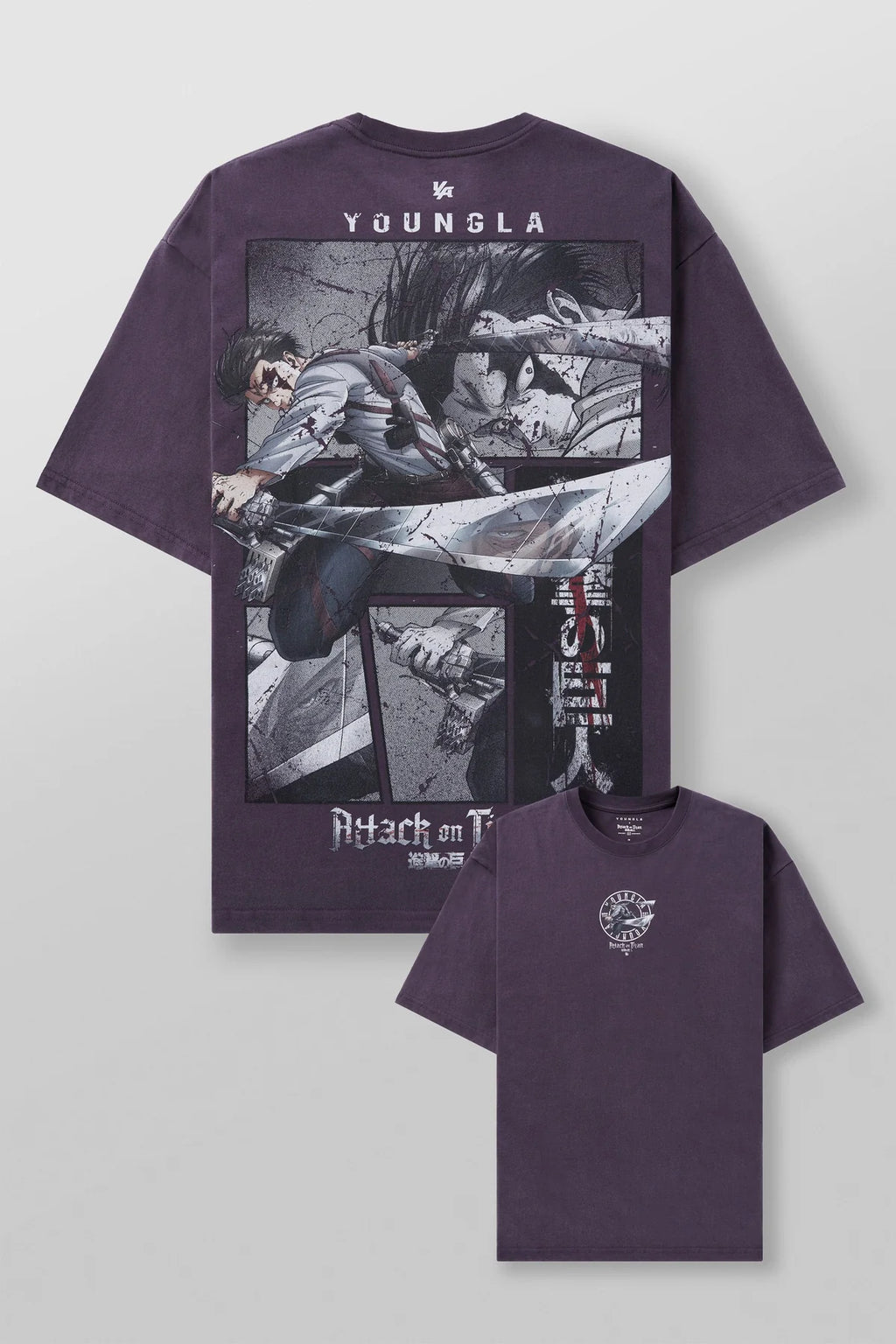 AOT x YLA Classic Tee “Hero Levi”