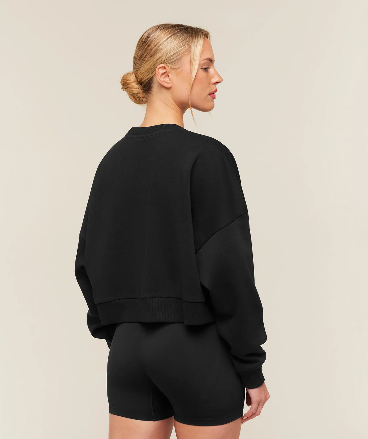 Gymshark Training Oversized Boxy Sweatshirt Black