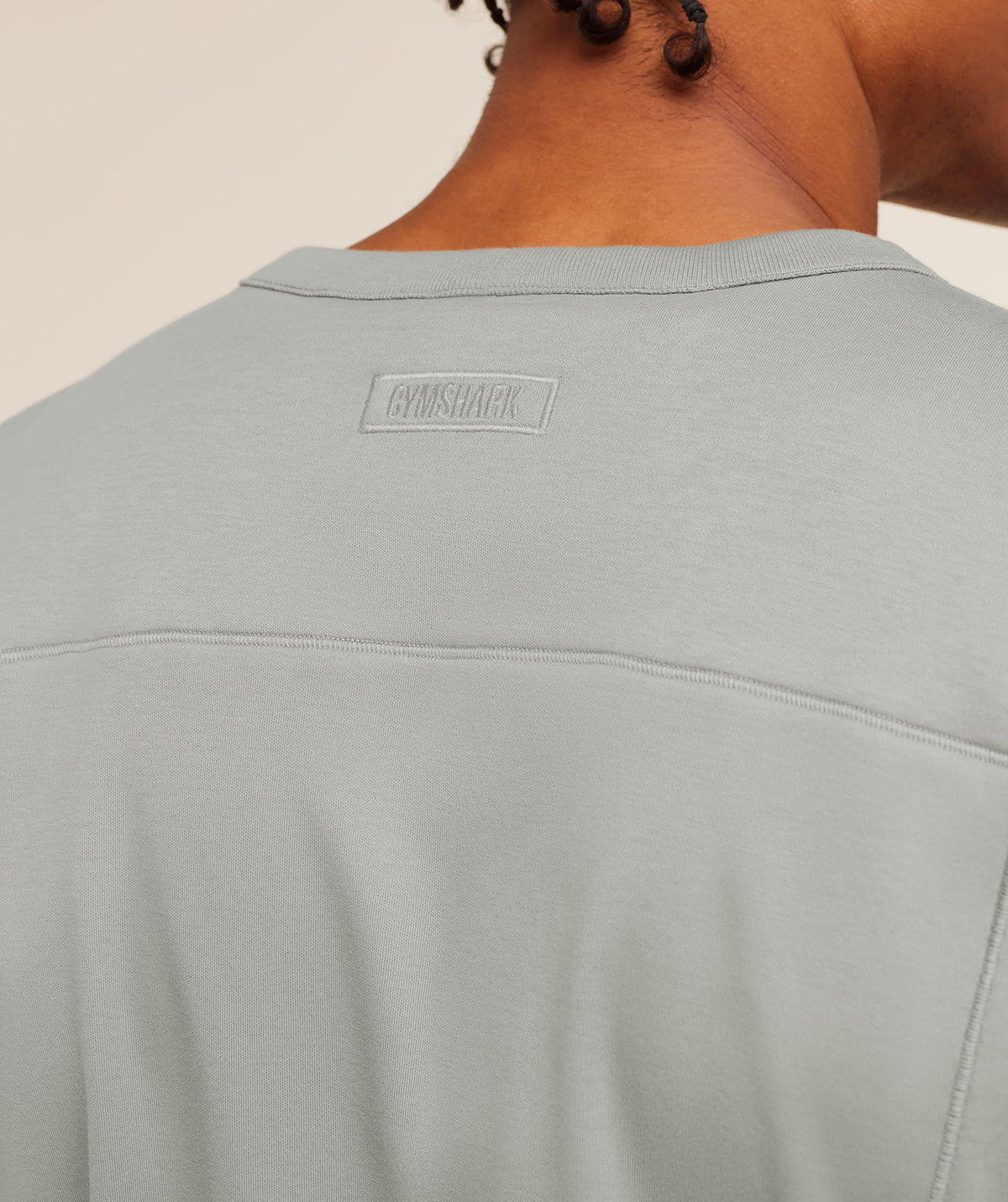 Gym Shark Off Duty Long Sleeve T-Shirt Smokey Gray