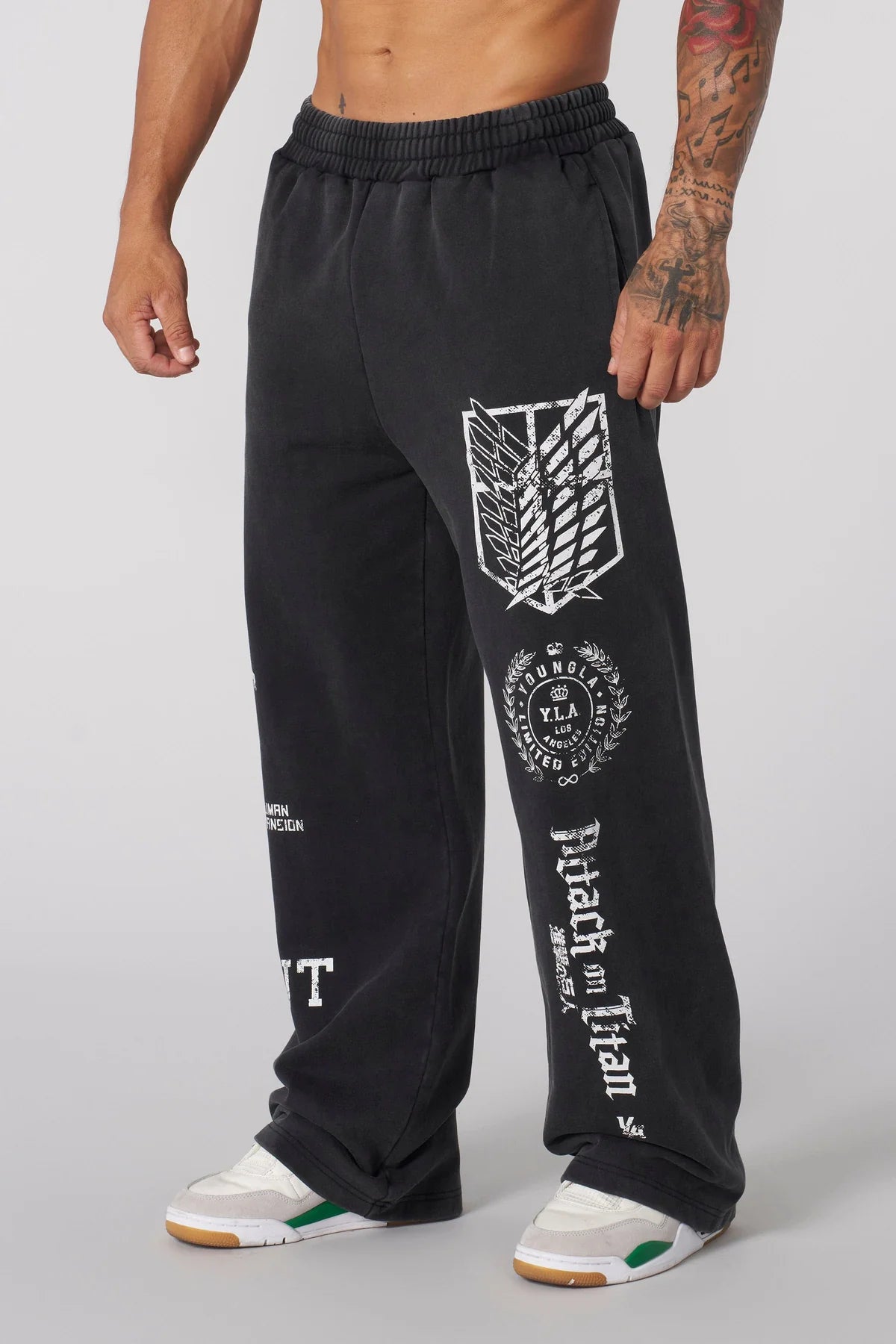 AOT x YLA Baggy Joggers “Regiment Freedom”