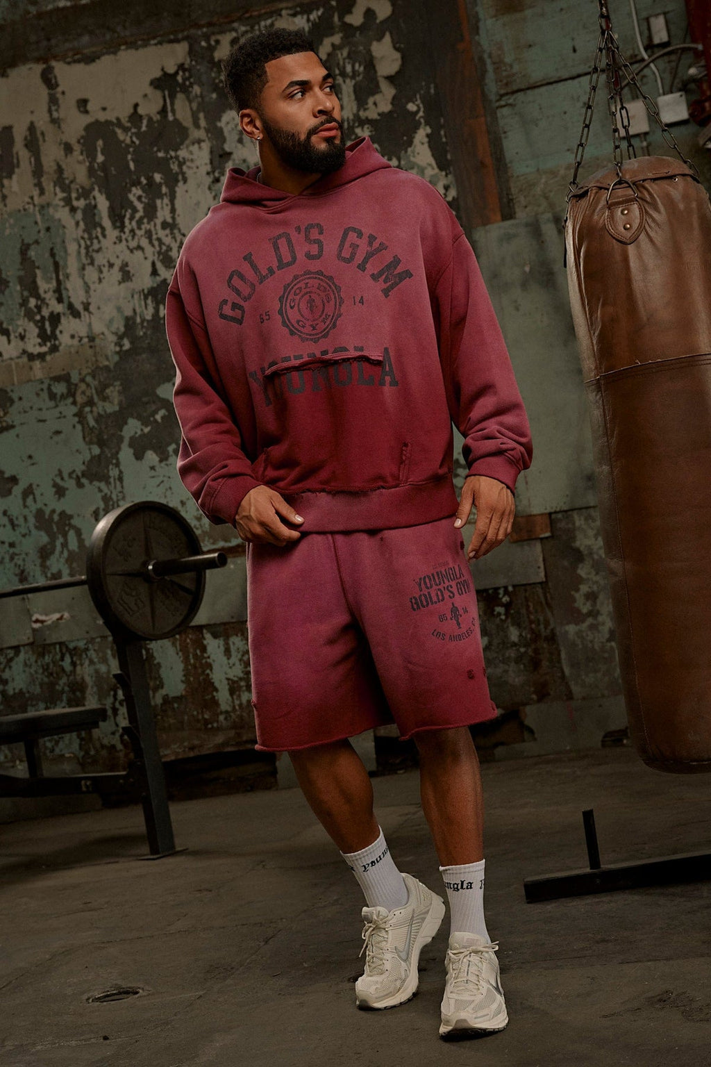 GOLD'S IRON LEGACY CREST HOODIES
