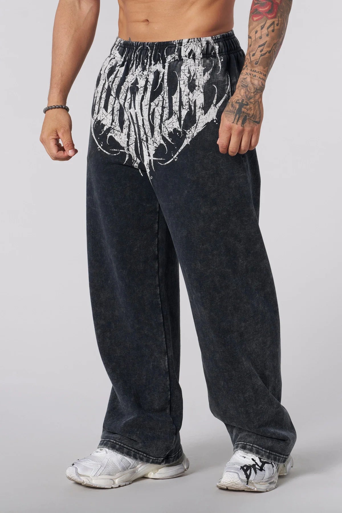 Young LA Dark Wave Joggers Black Wash