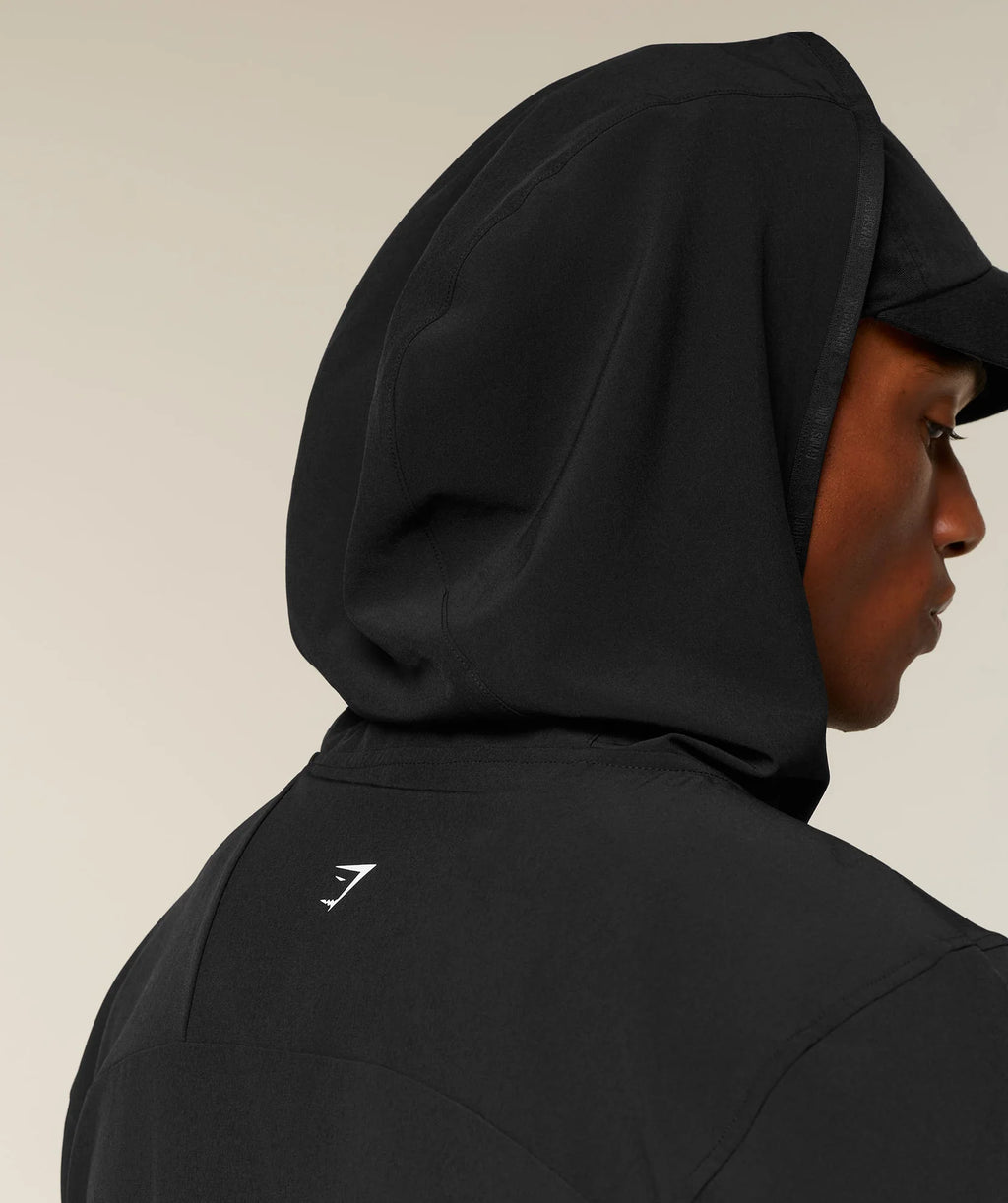 Gymshark Train Hooded Track Jacket Black