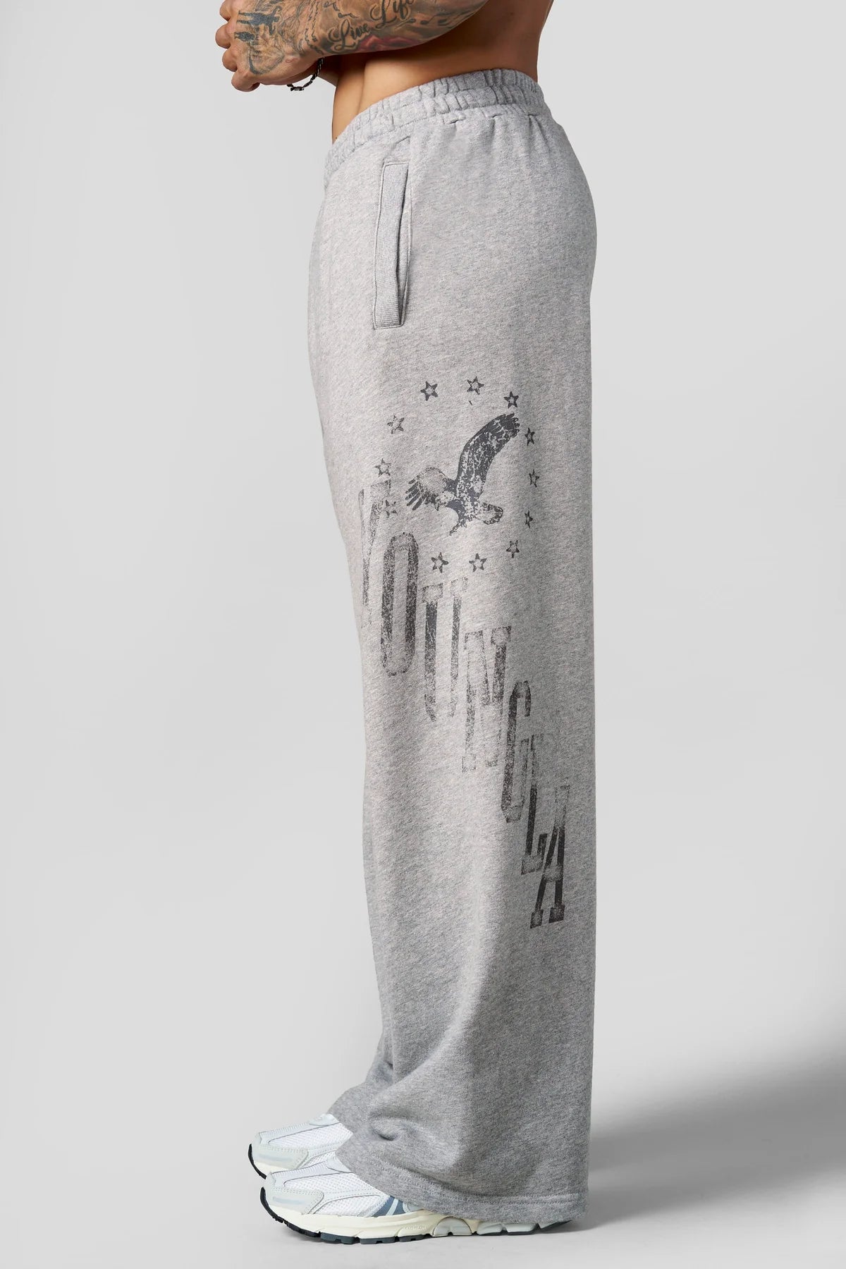YoungLA Golden Era Sweats Heather Grey