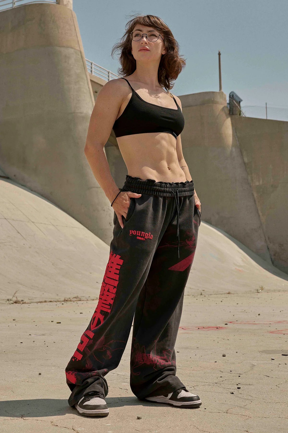 AOT x YLA Baggy Joggers “The Hunters”
