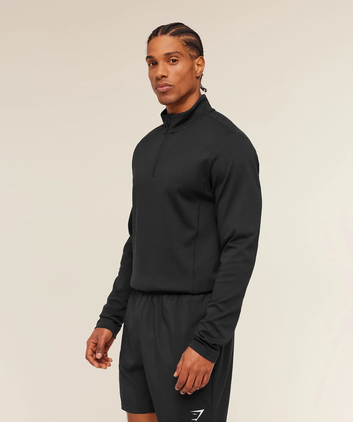 Gymshark Off Duty 1/4 Zip Black