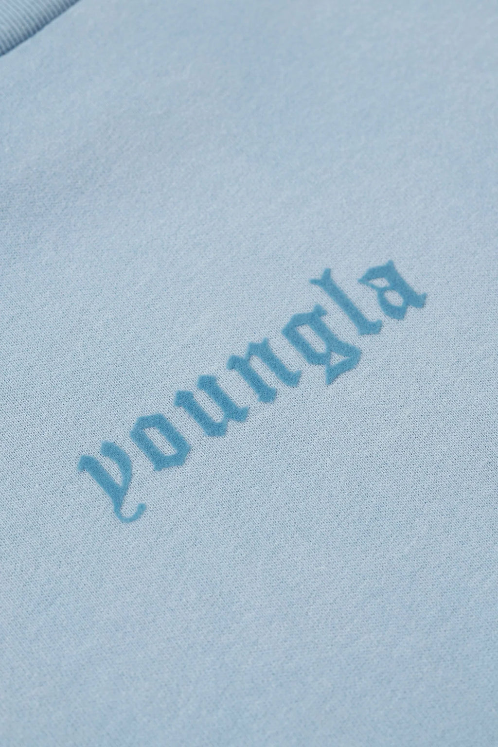 YoungLA Summer Soft Tee Light Blue Wash