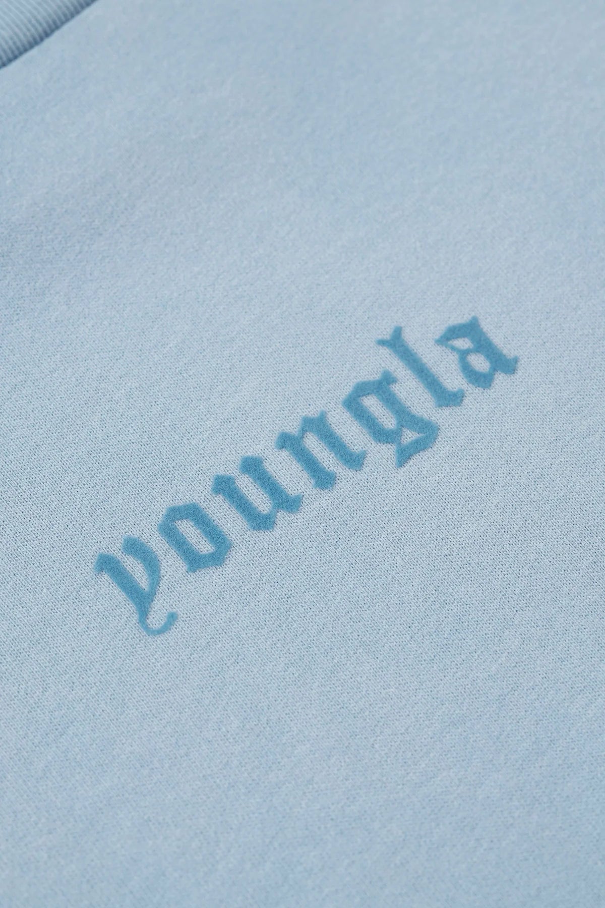 YoungLA Summer Soft Tee Light Blue Wash