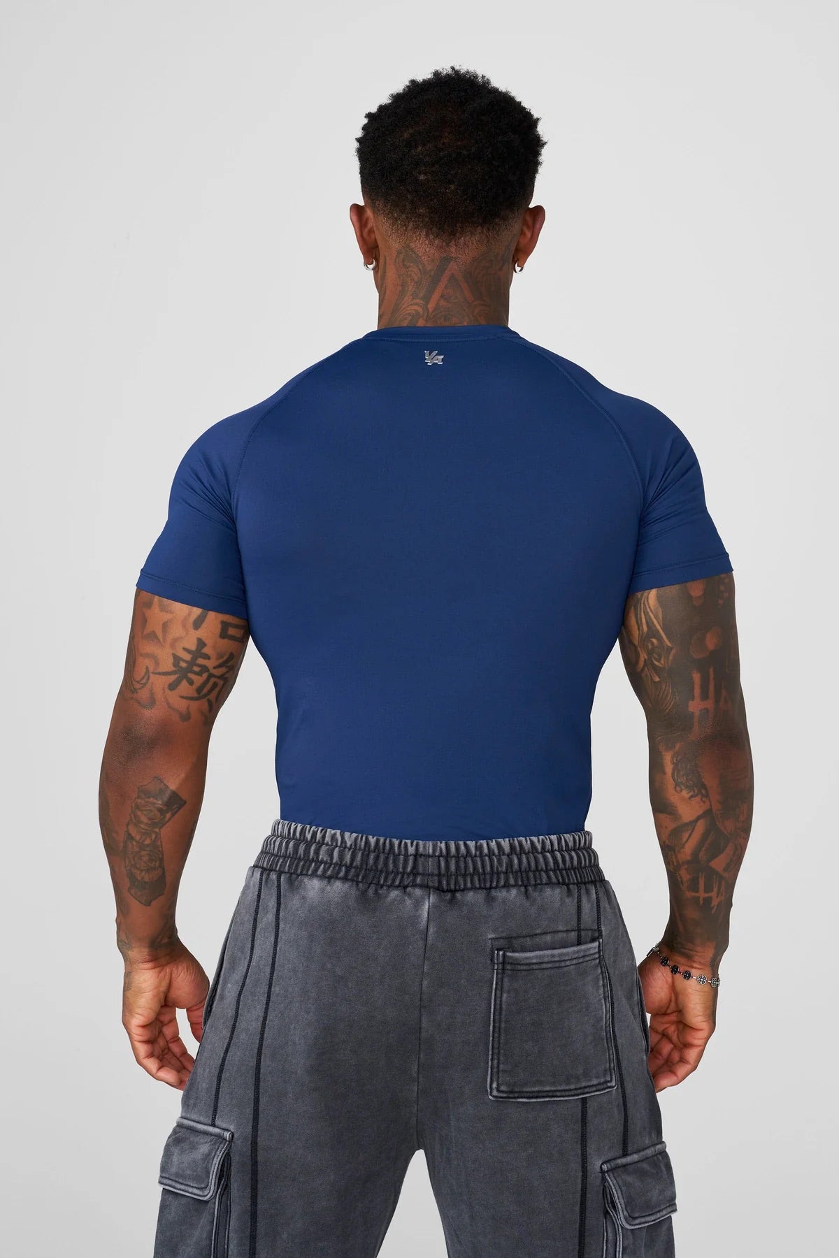 YoungLA Classic Compression tees Navy