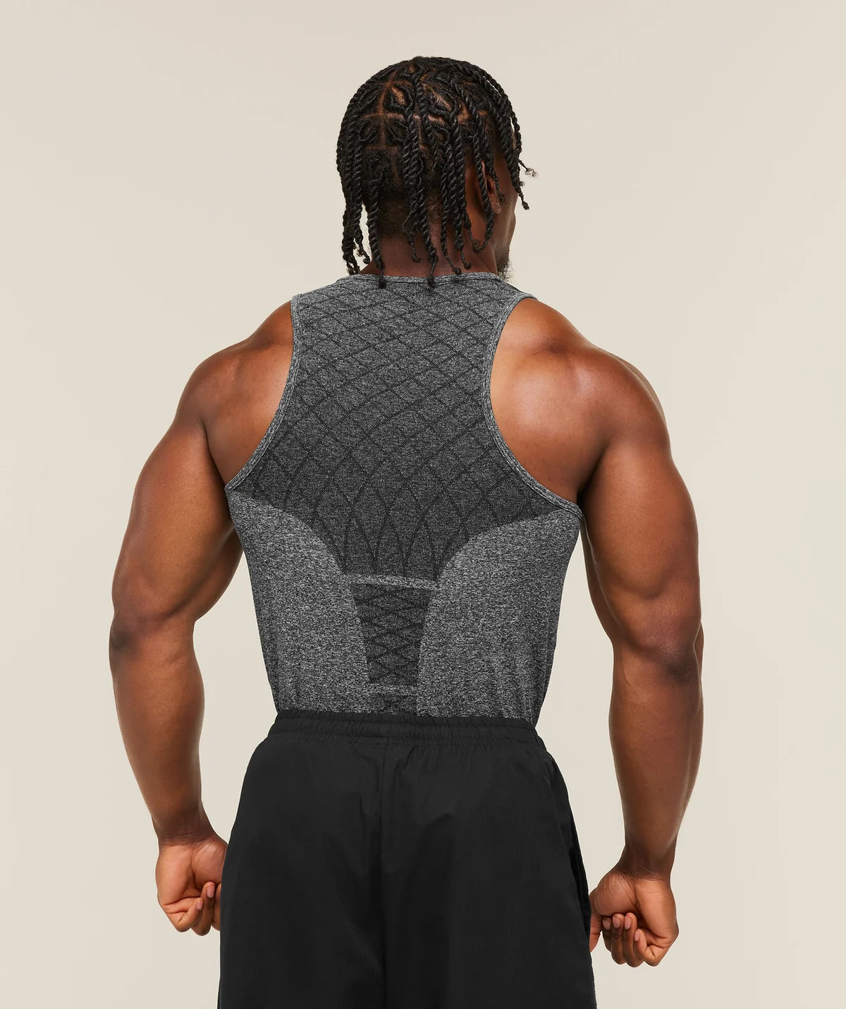 Gymshark Devant Seamless Tank Black